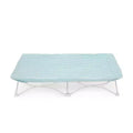 Regalo My Cot with Quilted Waterproof Sheet: Metal Frame, Light Green, Portable Baby Bed