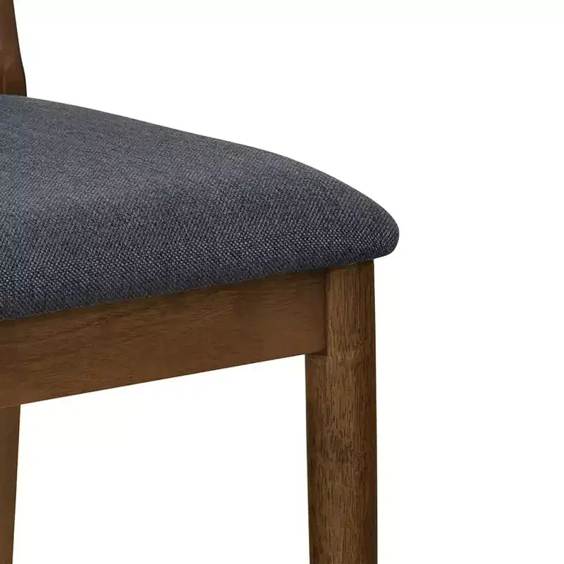 Lot de 2 tabourets de comptoir modernes en bois d'hévéa avec dossier en corde tressée, 136 kg