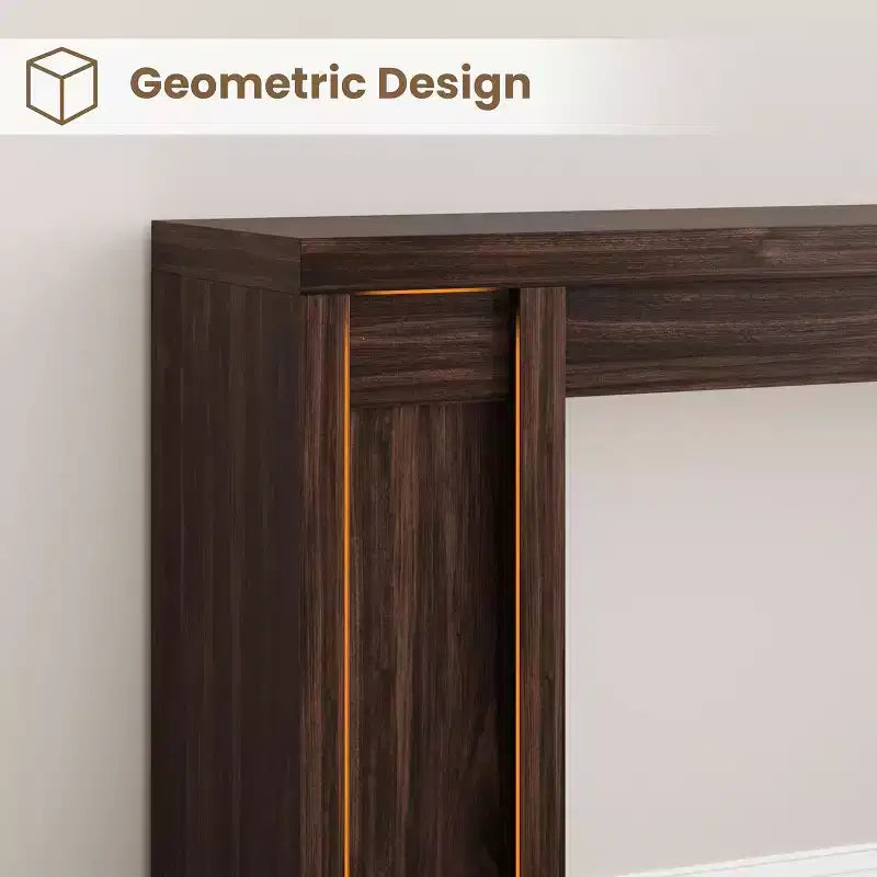 Console de ferme extra-longue de 70 pouces, table de canapé en bois pour entrée et couloir