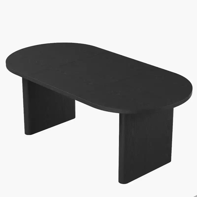 Grande table à manger et bureau polyvalents, plateau en bois épaissi, pour 6 à 10 personnes, 180 cm de large