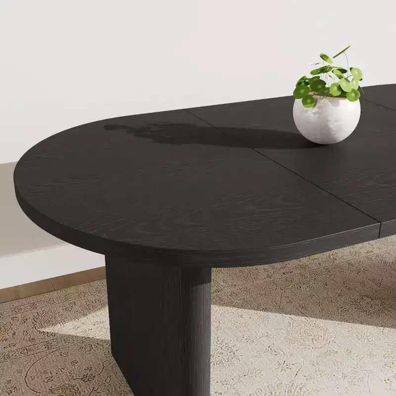 Grande table à manger et bureau polyvalents, plateau en bois épaissi, pour 6 à 10 personnes, 180 cm de large