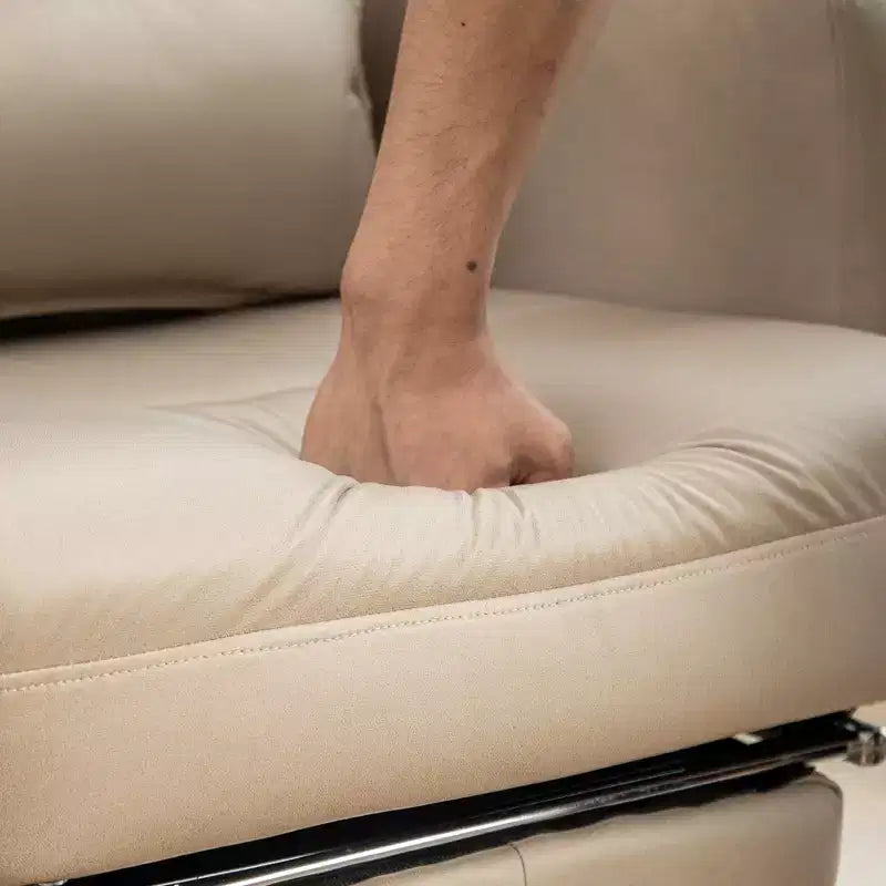 Fauteuil de bureau inclinable ergonomique pivotant à 360° avec repose-pieds, appuie-tête et oreiller lombaire, 180 kg