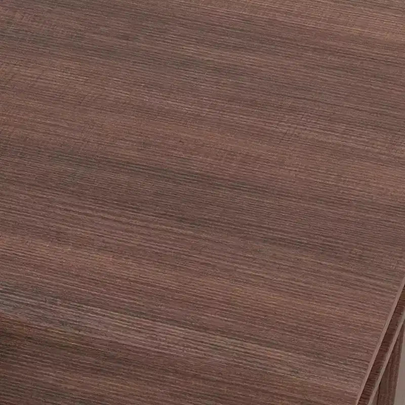 Table basse rectangulaire rustique avec tiroir coulissant et étagère ouverte, style ferme
