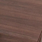 Table basse rectangulaire rustique avec tiroir coulissant et étagère ouverte, style ferme
