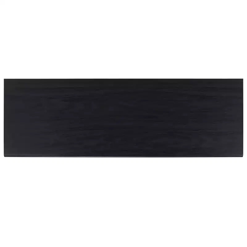 Meuble TV 1 porte 2 étagères avec étagères réglables et gestion des câbles, Noyer, Compatible TV jusqu'à 50"