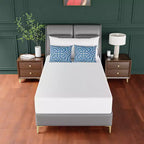Matelas en mousse à mémoire de forme rafraîchissante au thé vert de 10 pouces, certifié CertiPUR-US, livré en boîte, sans fibre de verre