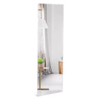 Miroir mural sans cadre 43x15", pleine longueur, montage vertical ou horizontal, antidéflagrant