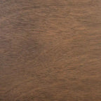 Table d'appoint avec 1 tiroir, motif à chevrons et étagère ouverte, blanc vieilli