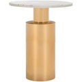 Capucine Side Table - ACC5501A - Copper Marble/Copper - Safavieh