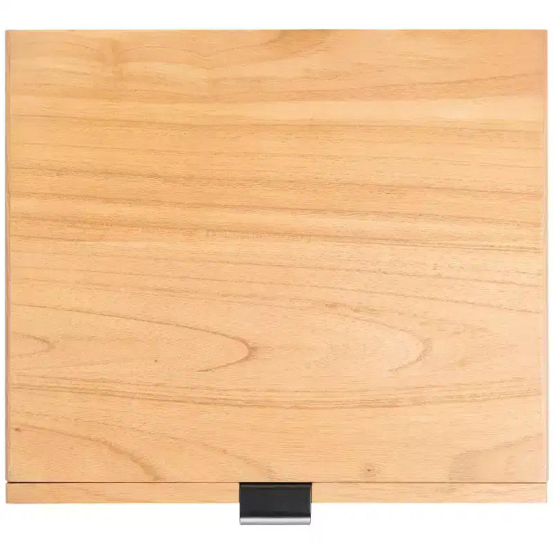 Table de chevet côtière du milieu du siècle avec 2 tiroirs en rotin et pieds évasés
