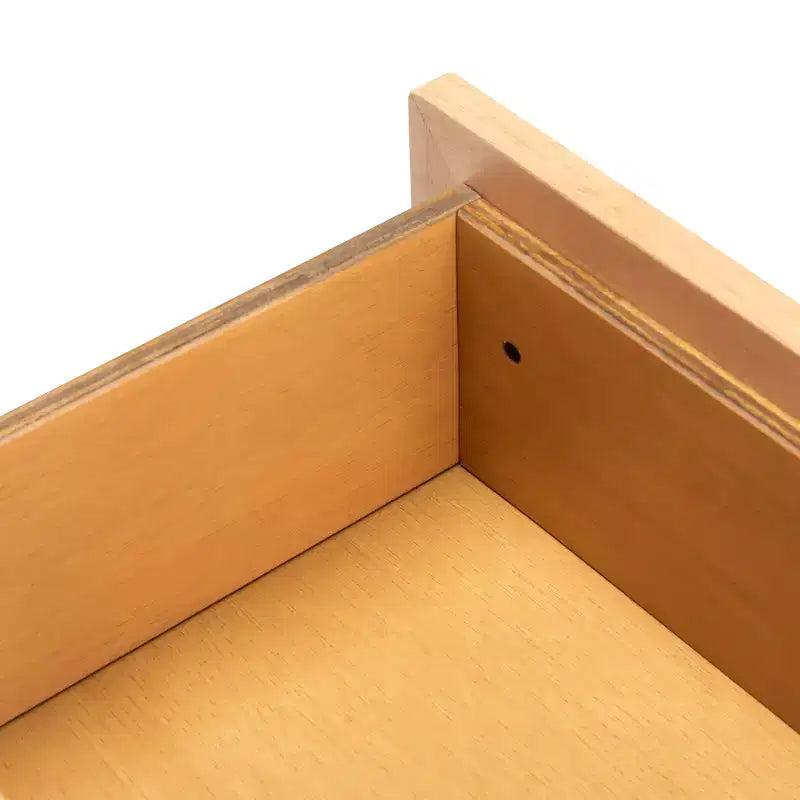 Table de chevet côtière du milieu du siècle avec 2 tiroirs en rotin et pieds évasés