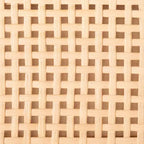 Table de chevet côtière du milieu du siècle avec 2 tiroirs en rotin et pieds évasés