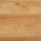 Table de chevet à 2 tiroirs avec détails en bois cannelé et pieds fuselés, finition noyer