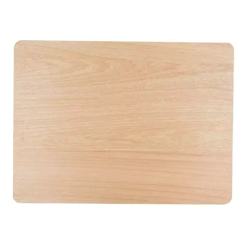 Table de chevet en bois d'hévéa à 1 tiroir avec étagère ouverte, finition blanchie, aucun assemblage requis