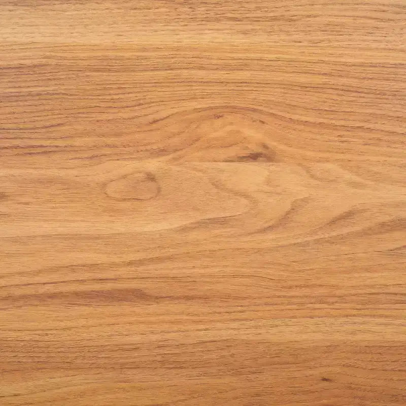 Table de chevet 1 tiroir 1 étagère avec poignées dorées, finition noyer