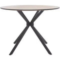 Rixley Dining Table - DTB5803 - Natural/Black - Safavieh