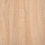 Table de salle à manger bistrot ronde du milieu du siècle, plateau en bois naturel et piètement noir, 2 places