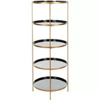 Tia Round 5 Tier Etagere - ETG3202 - Safavieh