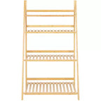 Faisal 4 Tier Ladder Shelf - STG1917 - Natural - Safavieh
