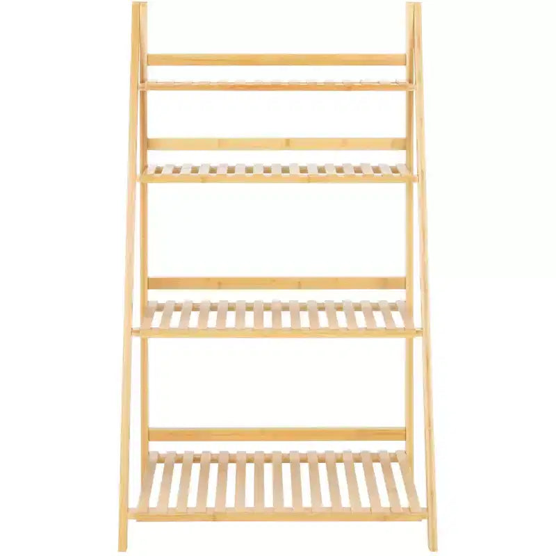 Faisal 4 Tier Ladder Shelf - STG1917 - Natural - Safavieh